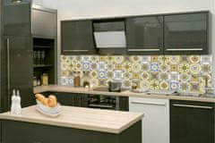 Dimex fototapety do kuchyne, samolepiace KI-260-164 Retro mozaika 60 x 260 cm