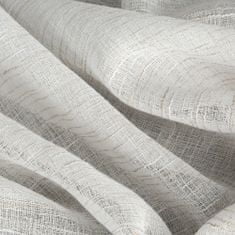 DESIGN 91 Záclona tkaná s riasiacou páskou - Kelsi, biela 140 x 270 cm
