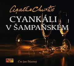 Agatha Christie: Cyankáli v šampaňském - CDmp3 (Čte Jan Šťastný)