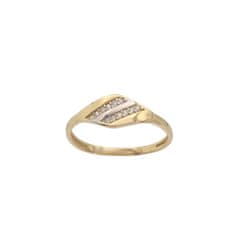 Amiatex Zlatý prsteň 87935, 58, 1.3 G