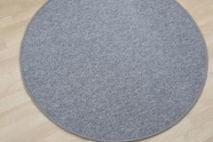 Vopi Kusový koberec Astra svetlo šedá kruh 57x57 (priemer) kruh