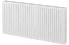 Mexen , Panelový radiátor Mexen C22 500 x 400 mm, bočné pripojenie, 570 W, biely - W422-050-040-00