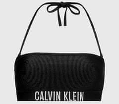 Calvin Klein Dámska plavková podprsenka Bandeau KW0KW02018-BEH (Veľkosť S)