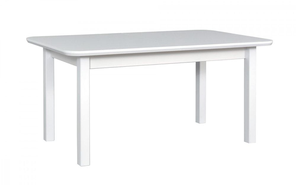 Veneti Jedálenský stôl BENEDIKT 5S - biely