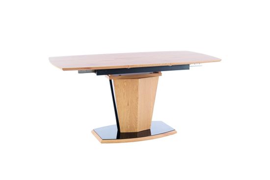 Veneti Rozkladací jedálenský stôl SVATOPLUK - 120x80, dub