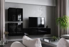 Veneti Moderná obývacia zostava BRADT 8 - čierna