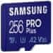 SAMSUNG pamäťová karta 256GB PRO Plus micro SDXC (č/z až 160/120MB/s) + USB adaptér