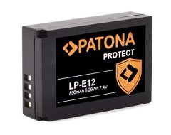 PATONA batéria pre foto Canon LP-E12 850mAh Li-Ion Protect