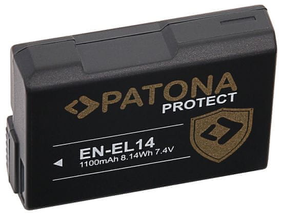 PATONA batéria pre foto Nikon EN-EL14 1100mAh Li-Ion Protect
