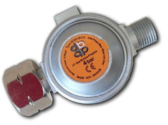 Bradas Regulátor vysokého tlaku plynu 4bar, 8kg/h BR-RG B310-036