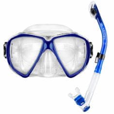 Aropec Potápačský set maska a šnorchel HORNET a ENERGY DRY čierna