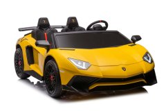 Lean-toys Lamborghini XXL batéria do auta A8803 žltá 24V