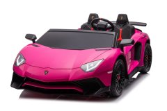 Lean-toys Lamborghini XXL batéria do auta A8803 ružová 24V