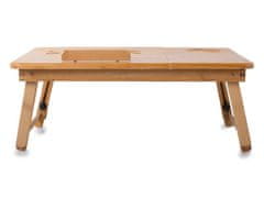 Alum online Bambusový stôl na notebook