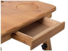 Alum online Bambusový stôl na notebook