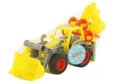 Lean-toys Gumové kolesá na lyžicu traktorového rýpadla "ConsTruck" 0377
