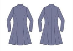 Šijeme hravě Strih Romana dámske šaty/mikinošaty 170 cm