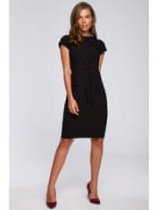 Style Stylove Dámske mini šaty Helaiflor S239 čierna L