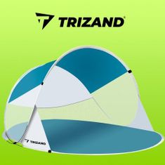 Trizand 20974 Skladací plážový stan 190 x 120 x 90 cm