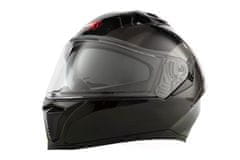 MAXX FF 985 extra veľká 3XL integrálna helma so slnečnou clonou čierna lakovaná