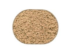 Kusový koberec Color shaggy béžový ovál 50x80