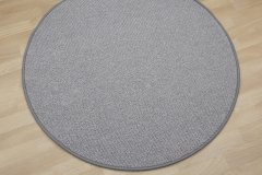 Vopi Kusový koberec Porto sivý kruh 57x57 (priemer) kruh