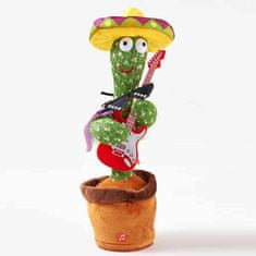 Dali Tancujúci kaktus, spieva, opakuje a prehráva hudbu - Mexiko 10