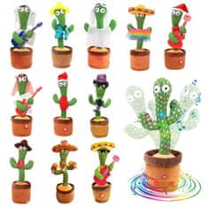 Dali Tancujúci kaktus, spieva, opakuje a prehráva hudbu - Mexiko 7