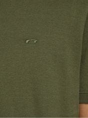 Jack&Jones Pánske polo triko JJEBASIC Slim Fit 12136516 Olive Night (Veľkosť S)