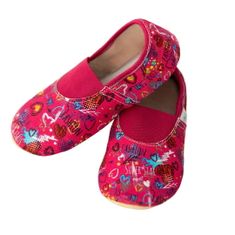 Copa cop Dievčenské textilné papuče - Cyklámen, 36