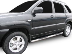 J&J Automotive Bočné nerezové rámy pre Hyundai Tucson 2004-2009