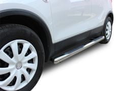J&J Automotive Bočné nerezové rámy pre Opel Mokka 2012-vyššie