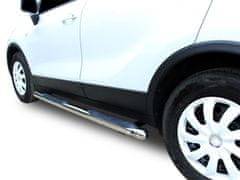 J&J Automotive Bočné nerezové rámy pre Opel Mokka 2012-vyššie