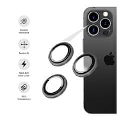 FIXED Ochranné sklá šošoviek fotoaparátov Camera Glass pre Apple iPhone 14/14 Plus FIXGC2-928-SL, strieborné