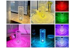 CoolCeny Dotyková RGB stolná lampa – Diamond Crystal Lamp