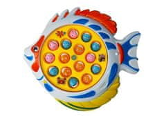Lean-toys Hra na chytanie rýb 2 rybárske prúty 15 rýb hranie