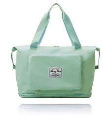 Alum online Skladacia cestovná taška s veľkým úložným priestorom - svetlo zelená