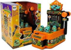 Lean-toys Arkádová hra Hit Zombie Hammer Orange Sound