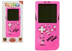Lean-toys Elektronická hra Tetris Brick Pink