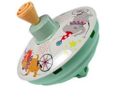 Lean-toys Hračka s točiacim sa kolesom Cirkusové zvieratá Mint Metal