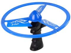 Lean-toys Lietajúci disk Ufo Launcher Blue
