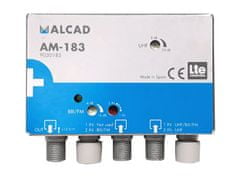 ALCAD AM - 183 zosilovač UHF-BIII-DAB-FM LTE700