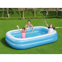 Bestway Veľký nafukovací rodinný bazén 262 x 175 cm | Modrá farba