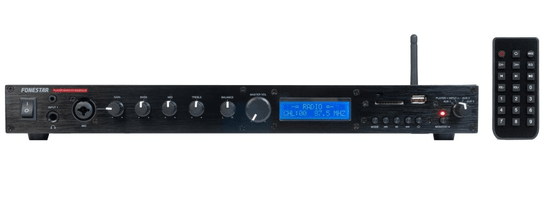 Fonestar FS-3000RGUB - Profesionálny multiprehrávač - FM / USB / SD / MP3 s mixérom