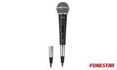 Fonestar FDM-1036 - Dynamický ručný mikrofón s prepínačom a káblom.