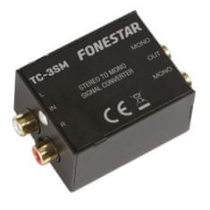 Fonestar TC-3SM - prevodník stereofónneho na monofónny zvukový signál