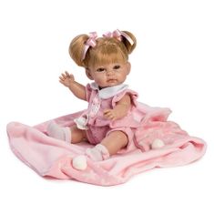 Berbesa Luxusná detská bábika-bábätko Kamila 34cm