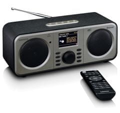 LENCO Internetové stereo rádio DIR-141 s FM a DAB+ tunerom a Bluetooth prijímačom a vysielačom
