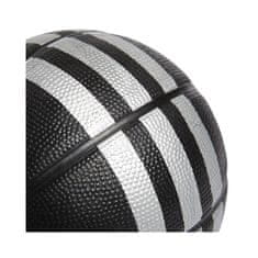 Adidas Lopty basketball čierna 3 Stripes Rubber Mini