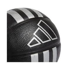 Adidas Lopty basketball čierna 3 Stripes Rubber Mini
